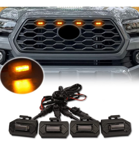 Luces Led De Parrilla Delantera Para Toyota Tacoma Raptor T Foto 2