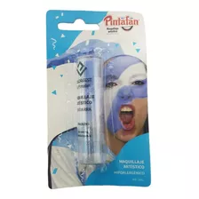 Maquillaje Barra Blanco Y Celeste Mundial Argentina Pintafan