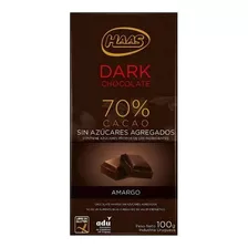 Haas Chocolate Amargo S/azucar 100g