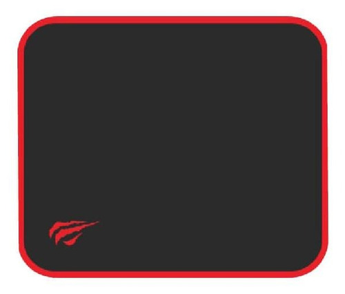 Mouse Pad Gamer Havit Hv-mp839 De Tecido E Borracha 200mm X 250mm X 2mm Preto/vermelho