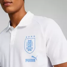 Remera Uruguay Puma Polo Concentracion Entrenamiento Chomba