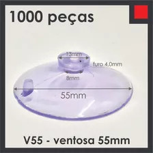 Ventosa Silicone 55mm (1.000 Peças)