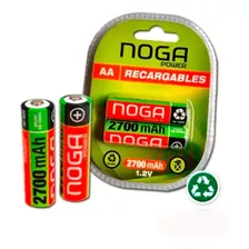 Pilas Recargables Aa Blister X2 2700 Mah Noga