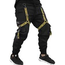 Calça Jogger Masculina E Feminina Streetwear Skinny New