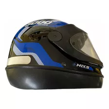 Capacete Mix New Automatic Azul