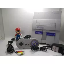 Super Nintendo Completo Tudo 100% Controle Original