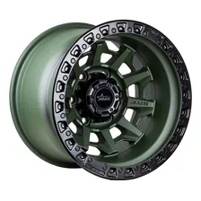 Llantas 15x10 6x139.7 Et-44 Ams Olive Drab Green/matte Black