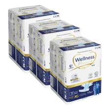 Fralda Noturna Wellness Xg Kit 3 Pacotes
