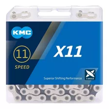 Corrente Kmc X11 Silver 118 Elos 1x11 V 2x11 V Mtb Speed