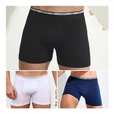 Pack X3 Boxer G3 Hombre Lisos Talle Especial A 3200