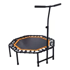 Trampolin Fitness Hexagonal Con Barra De Agarre 50 Pulgadas