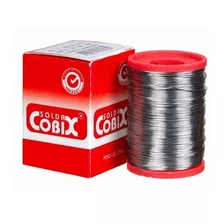 Solda Cobix 250 Gramas 63x37 0,8mm Estanho