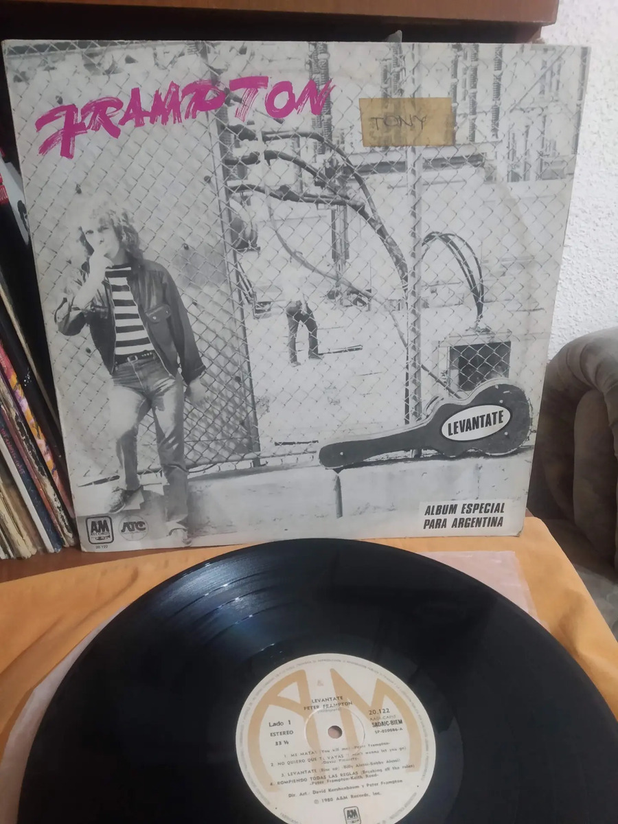 Peter Frampton - ¡Levántate! - vinilo 1980
