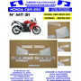Calcomanias Stickers Para Rines Honda Completo Rin Moto