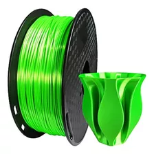 Filamento Verde De Seda 1.75mm Filamento De Impresora 3d 1kg