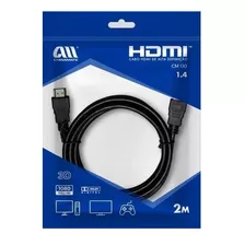 Cabo Hdmi 4k 3d Para Tv Notebook Dvr Home Game - 2m