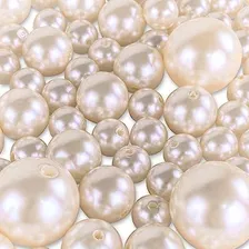 Elegantes Cuentas De Perlas Pulidas Brillantes Para