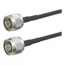 10 Metros De Cable Coaxial Lmr195 Conectores Macho N 50 Ohm