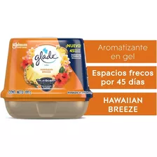 Glade Cubo Grande Gel Car Aromatizante 180gr Hawaiian Breez