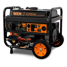 Wen - Generador Portátil Df475t, Combustible Dual, 120v/24