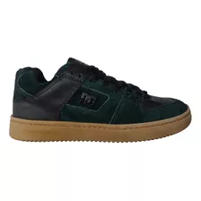 Zapatilla Dc Shoes Modelo Manteca Ss Verde Marrón Exclusiva