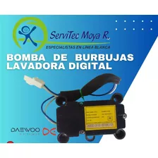 Bomba De Burbujas Lavadora Digital