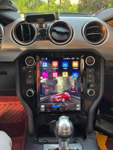 Auto Estereo Para Ford Mustang 2014-2019 Tesla Style 9.7' Cp Foto 3