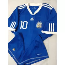 Camiseta De Argentina 2010 Talle L #10 Messi