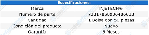 Repuestos P/inyectores M3 L4 2.3l De 1988 A 1991 Injetech Foto 2