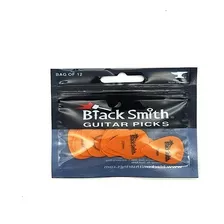 Puas Para Guitarra Blacksmith 0.73 * 12 Unidades Color Naranja