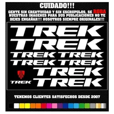 Calcomanías Stickers Trek Ciclismo