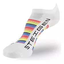 Meia Sem Cano Para Corrida Steigen Rainbow