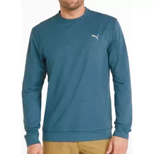 Jersey Puma 'cloudspun' Golf Crewneck