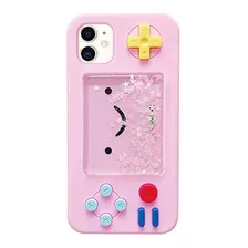 Funda Para iPhone 13 Rosa Suave Goma-02