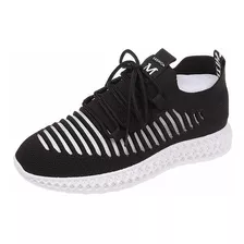 Deporte De Moda Zapatillas De Deporte Casual De Malla Transp