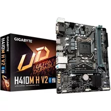 Motherboard Gigabyte H410m H Ddr4 Intel Socket 1200 10ma Gen Color Negro