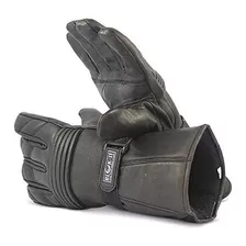 Blok-it Guantes De Moto De Cuero Completo Los Guantes Son Té