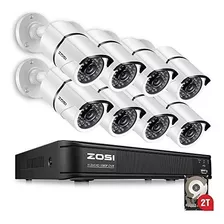 Zosi 8 Channel Hd Tvi 1080p Security Camera System