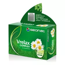 Vrelax (30 Comp) - Geonat Sabor Sin Sabor