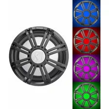 Kicker Km Subwoofer Para Barco In Rejilla Carbon Led