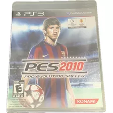 Jogo Pes Pro Evolution Soccer 2010 Game Ps3 Físico Original