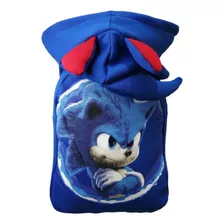 Mochila Infantil Sonic Knuckles Con Capucha