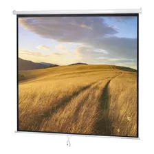 Pantalla De Proyector Segawe Desplegable Manual De 84x84''