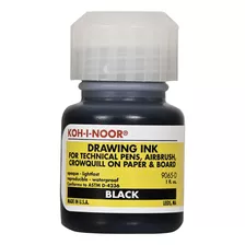 Pigmentbased Tinta De Dibujo, 1 Oz. Botella, Negro (906...