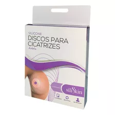 Discos Silicone Aréola Cirurgia Mama Prótese Siliskin Par