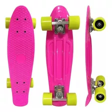 Skate Mini Cruiser Rosa Dm Radical