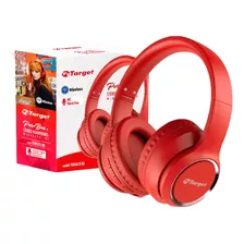 Audifonos Inalambricos Bt Rojo Con Microfono Target