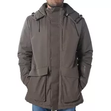 Campera Hombre Impermeable Parka Oxford Polo Club Seraph 