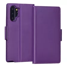 Funda Para Galaxy Note 10 Plus Fyy Kickstand Purple