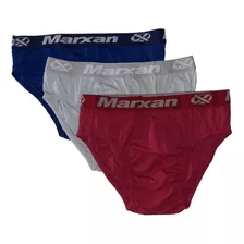 Kit C/9 Und Cueca Adulto Microfibra Slip Marxan